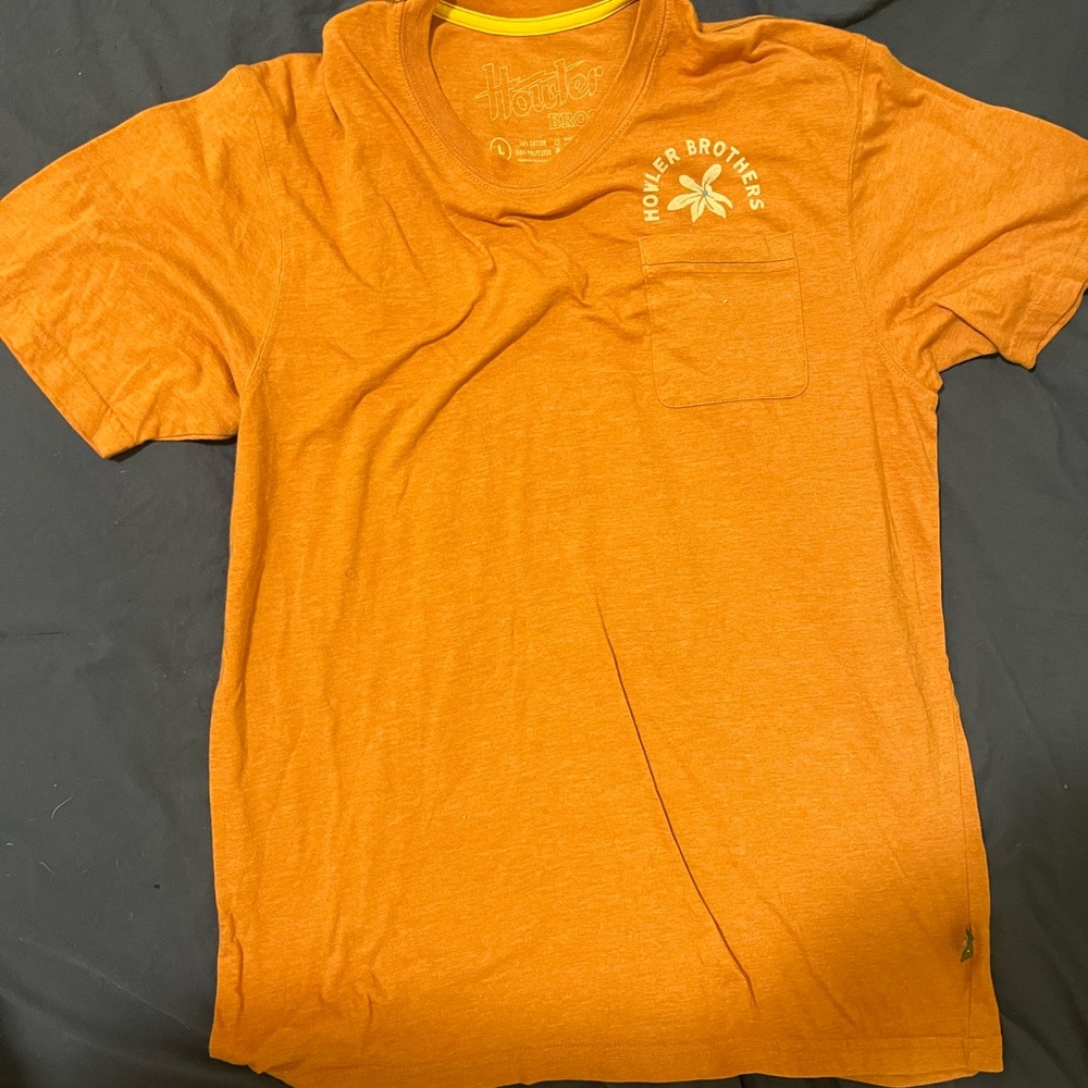 Howler Brothers Orange Men's Shirt